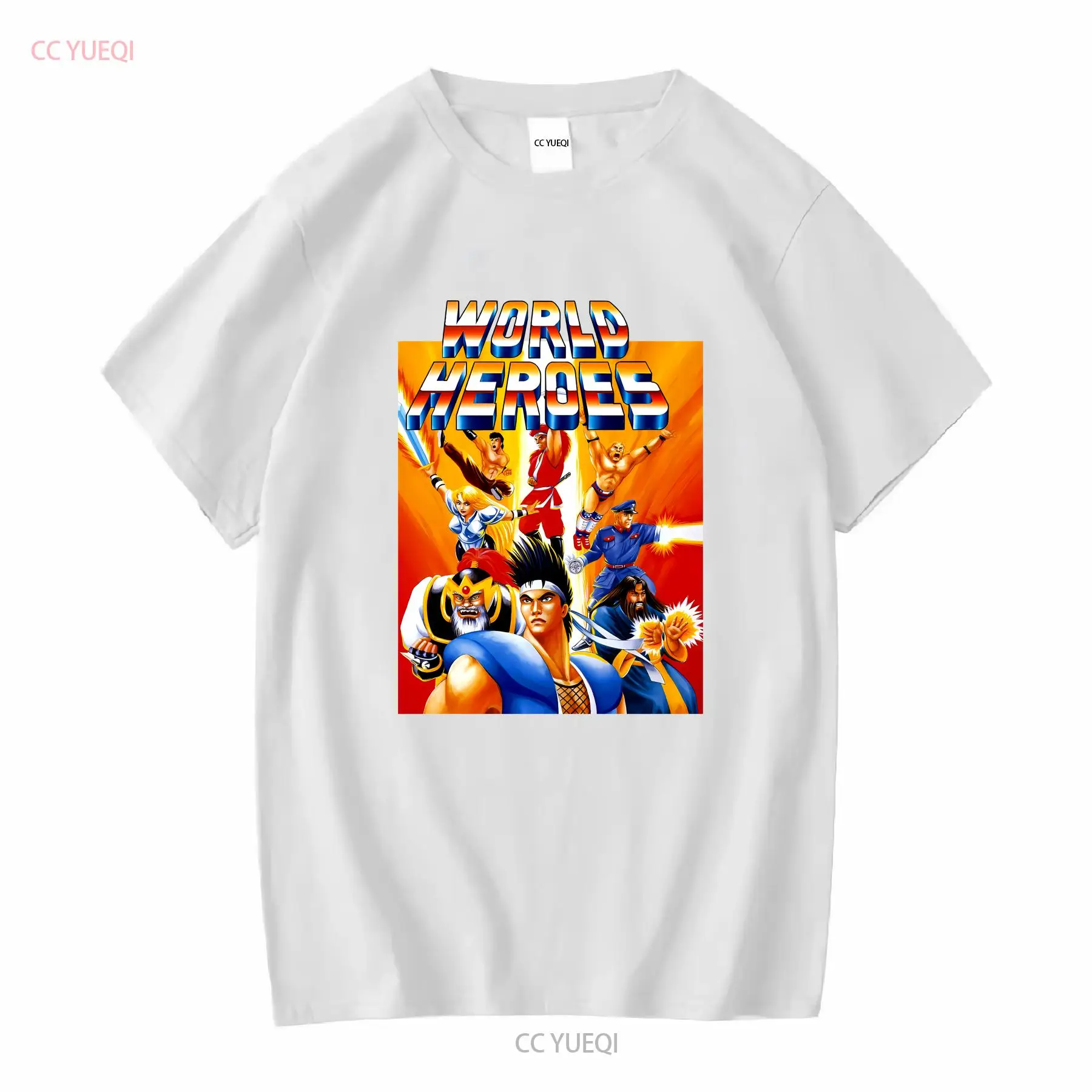 World Heroes Classic NEO GEO V - Retro Gaming T Shirts avaliação e preço