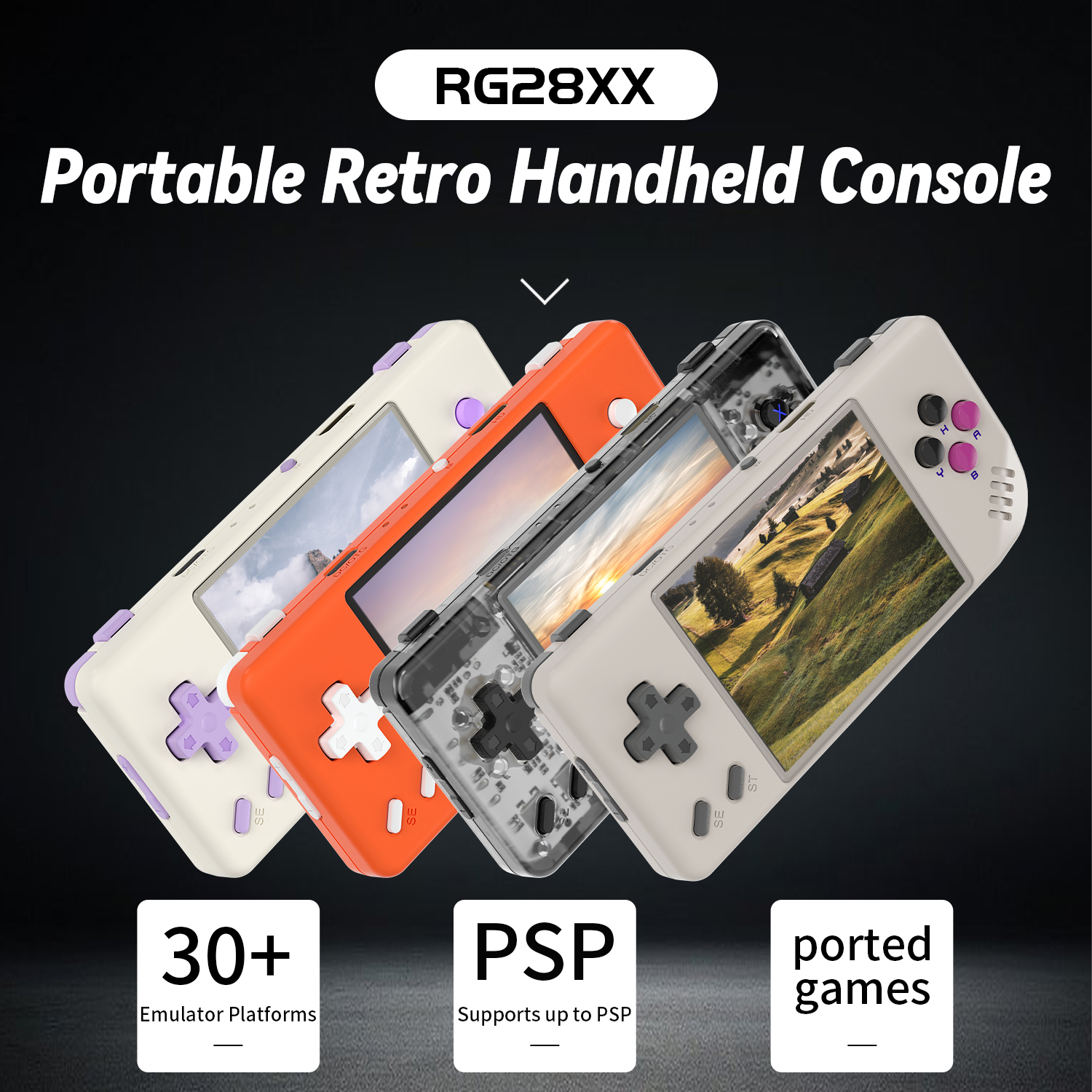 ANBERNIC RG28XX Retro Handheld - Retro Gaming La avaliação e preço