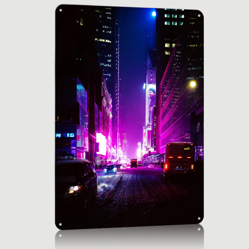 A Winter in New York Printed P - Retro Gaming York avaliação e preço