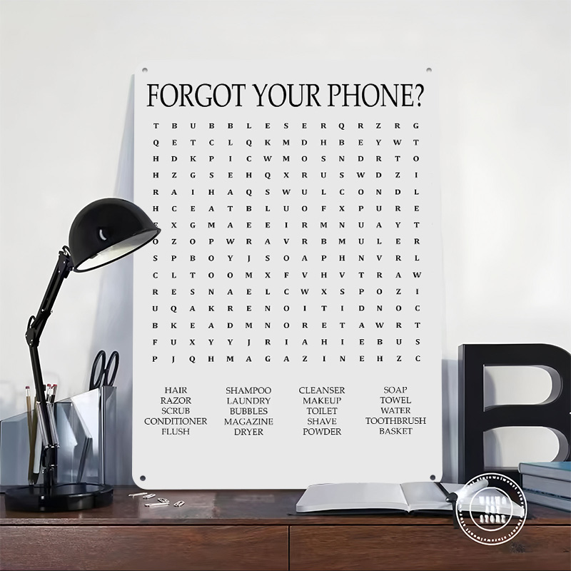 Forgot Your Phone Tinplate Pos - Retro Gaming Phone avaliação e preço
