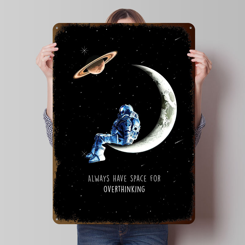 Space for Overthinking Tinplat - Retro Gaming Space avaliação e preço