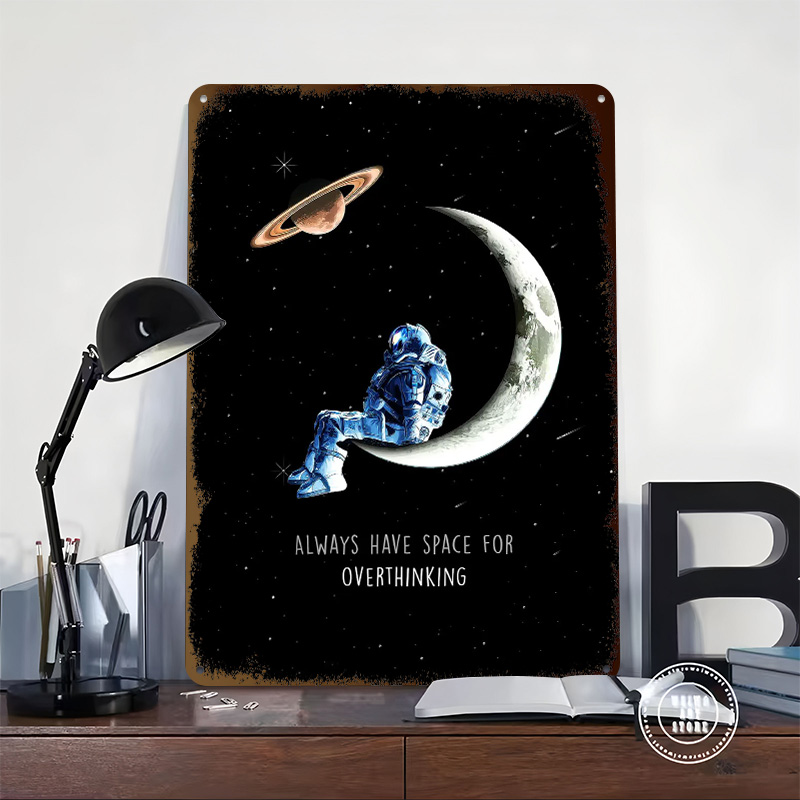 Space for Overthinking Tinplat - Retro Gaming Space avaliação e preço