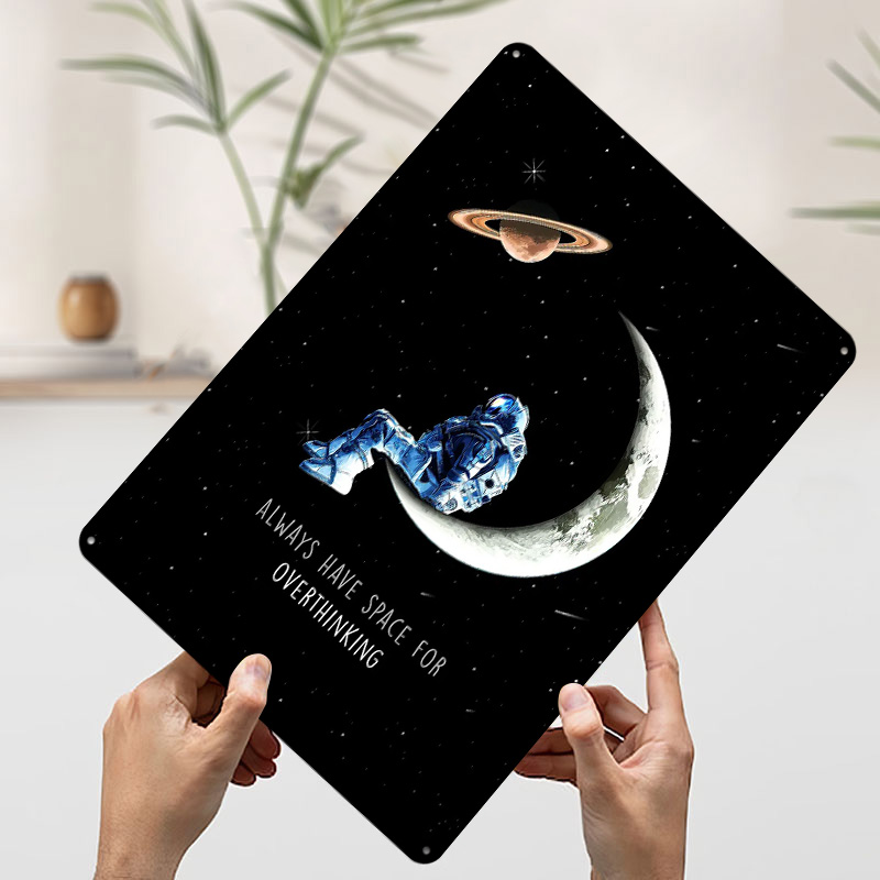 Space for Overthinking Tinplat - Retro Gaming Space avaliação e preço