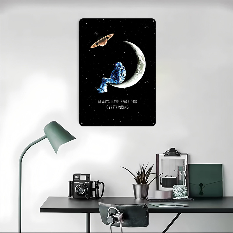 Space for Overthinking Tinplat - Retro Gaming Space avaliação e preço