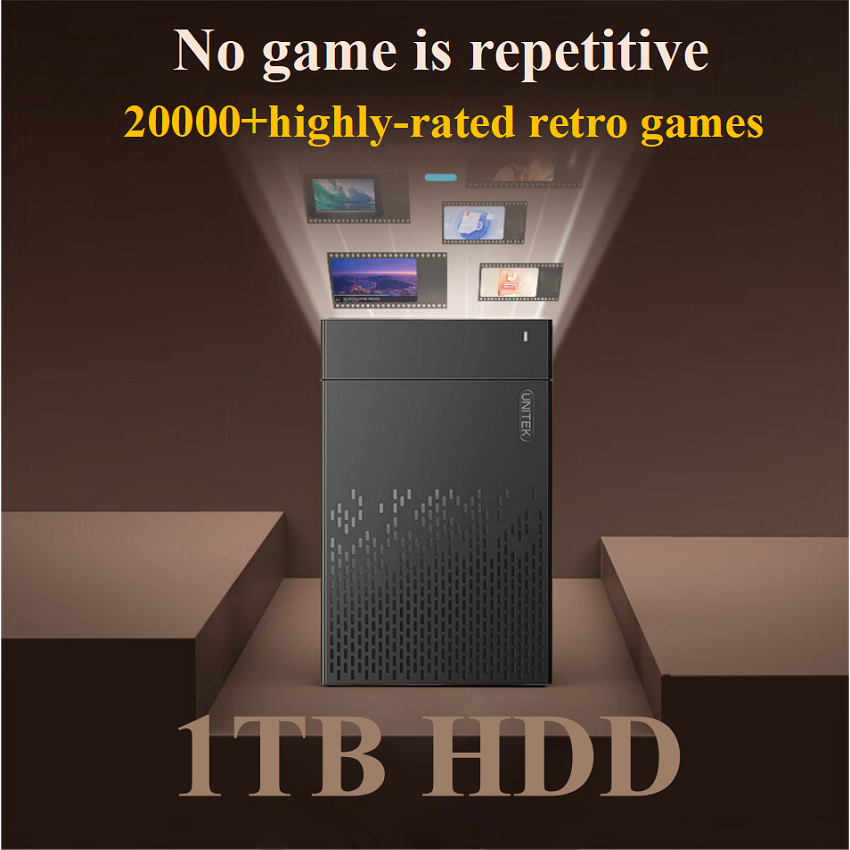 1TB Retro Gaming HDD 20000+ Re - Retro Gaming Monitor avaliação e preço