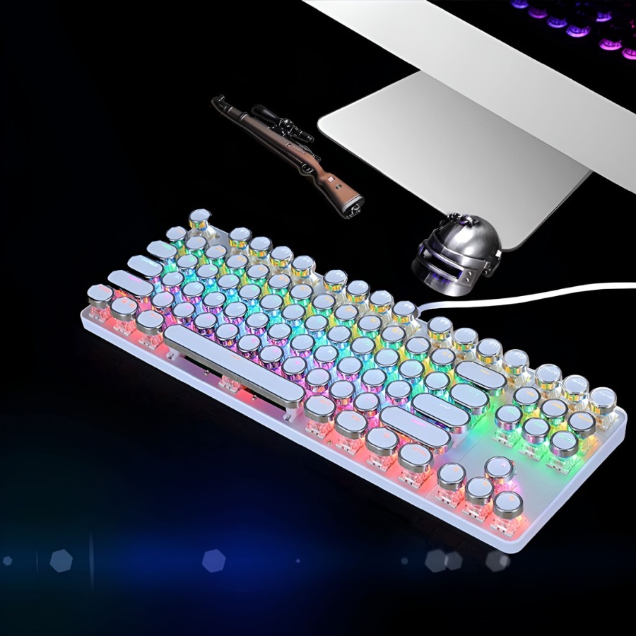 Mechanical Gaming Keyboard Typ - Retro Gaming Windows avaliação e preço