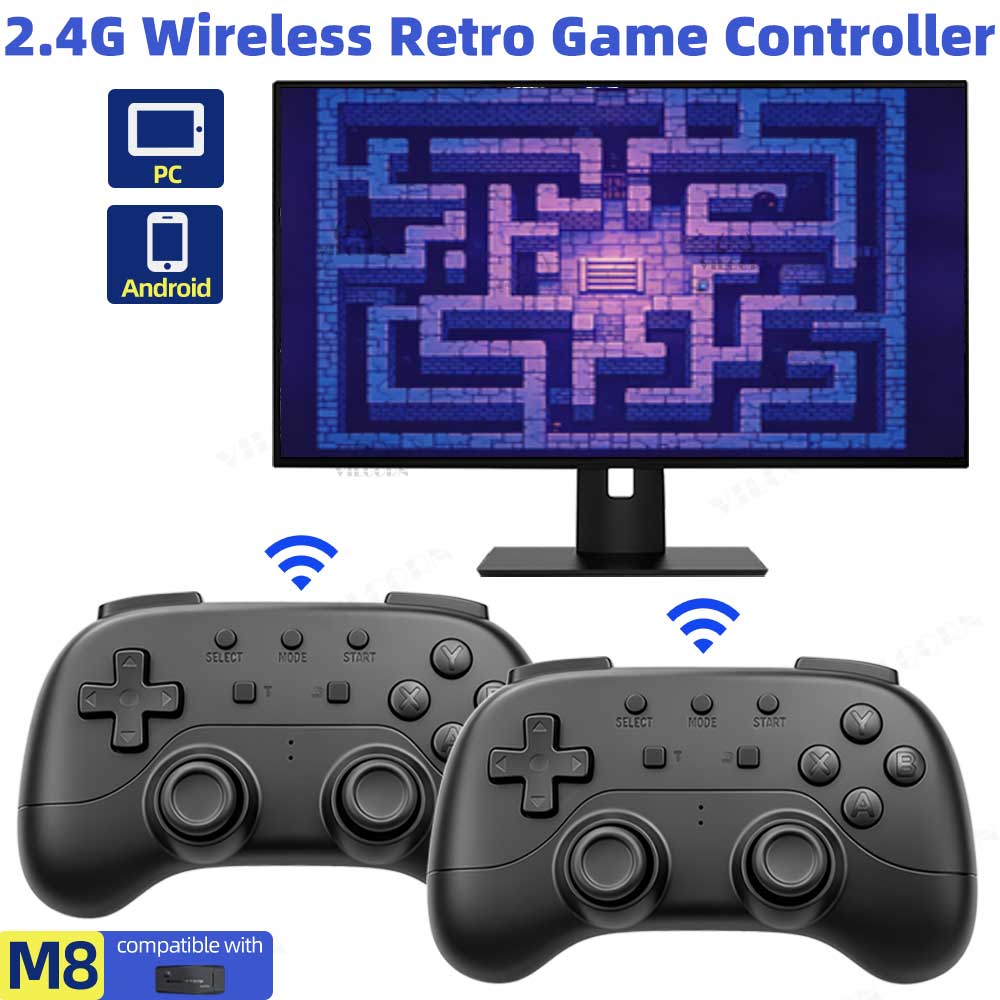 2.4G Wireless Gamepad No Delay - Retro Gaming Phone avaliação e preço