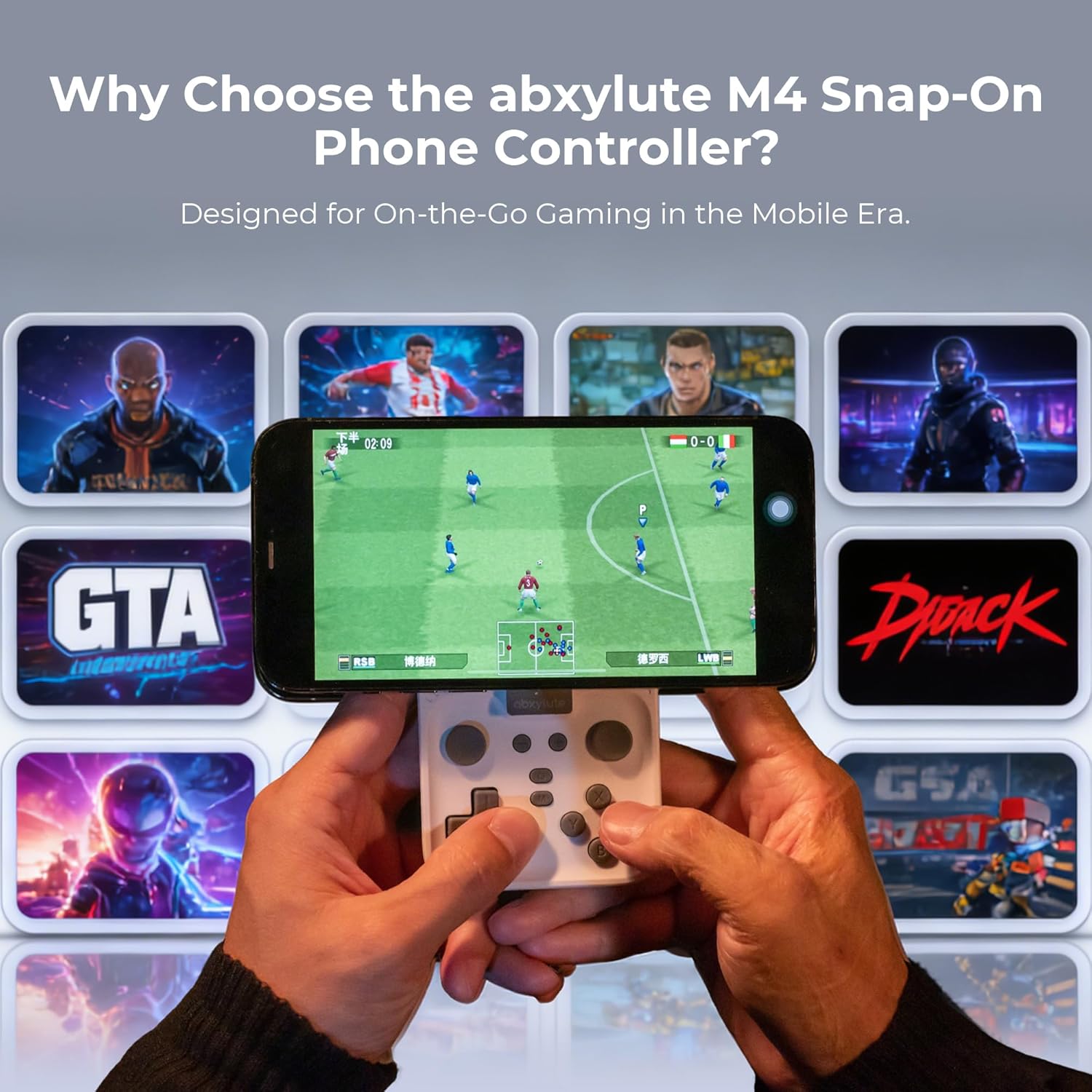 M4 Snap-On Mobile Gaming Contr - Retro Gaming Phone avaliação e preço
