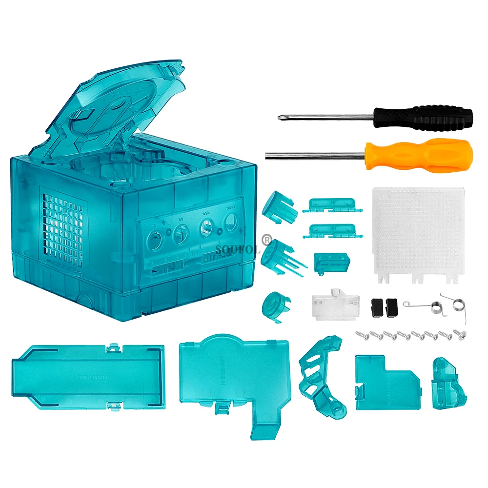 Ice Blue Replacement Case for  - Retro Gaming Nostalgia avaliação e preço