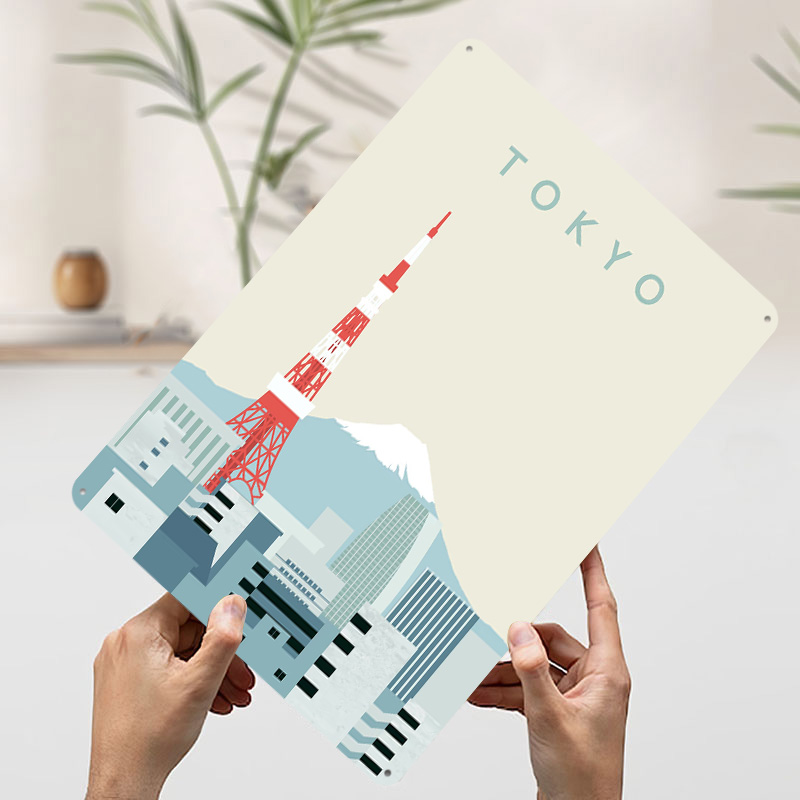 Tokyo Poster Retro 3D Printed  - Retro Gaming Tokyo avaliação e preço
