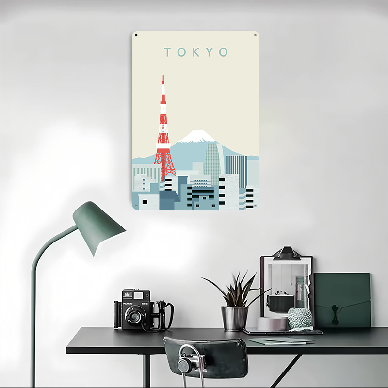 Tokyo Poster Retro 3D Printed  - Retro Gaming Tokyo avaliação e preço