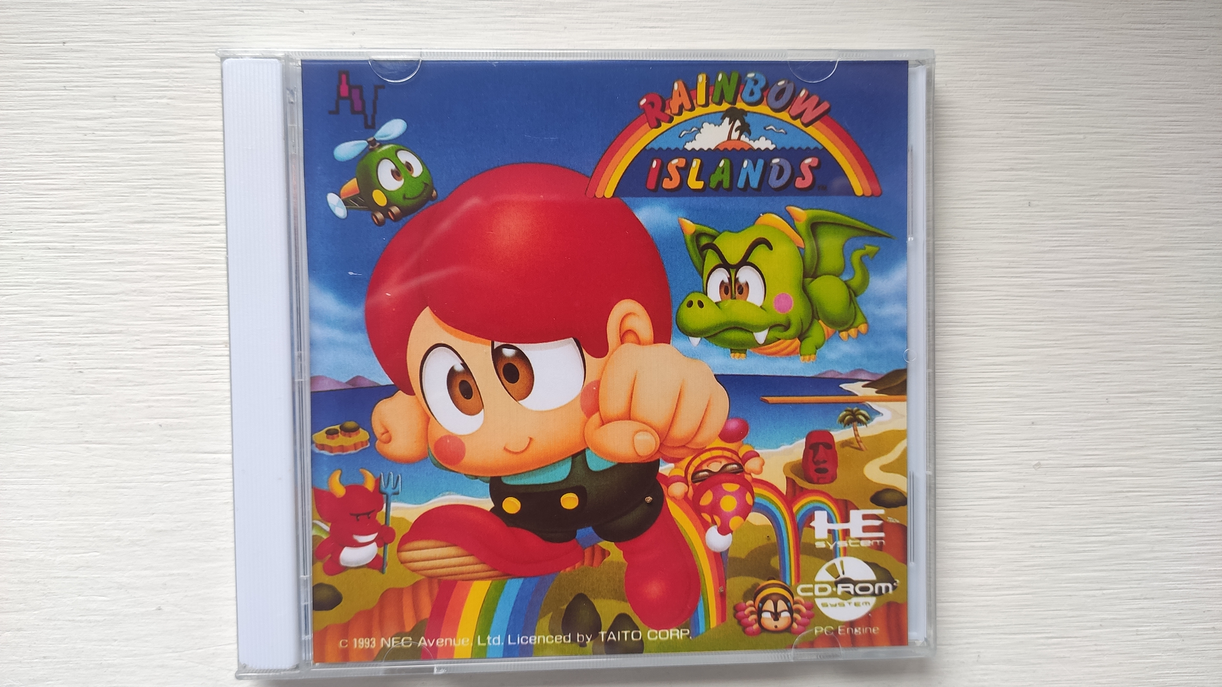 PC engine Copy Disc Game rainb - Retro Gaming Emulator Console avaliação e preço