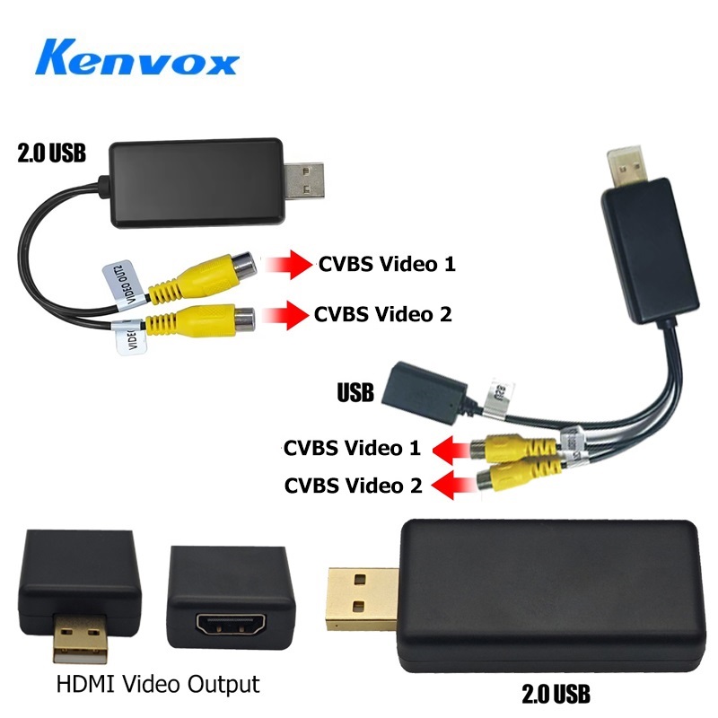 Kenvox Android Usb Video Outpu - Composite Rca Cable avaliação e preço