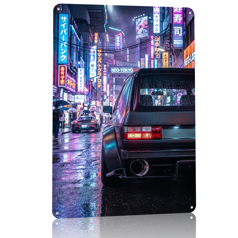 Cyberpunk Neo-Tokyo Car Mk1 Cl - Retro Gaming Tokyo avaliação e preço