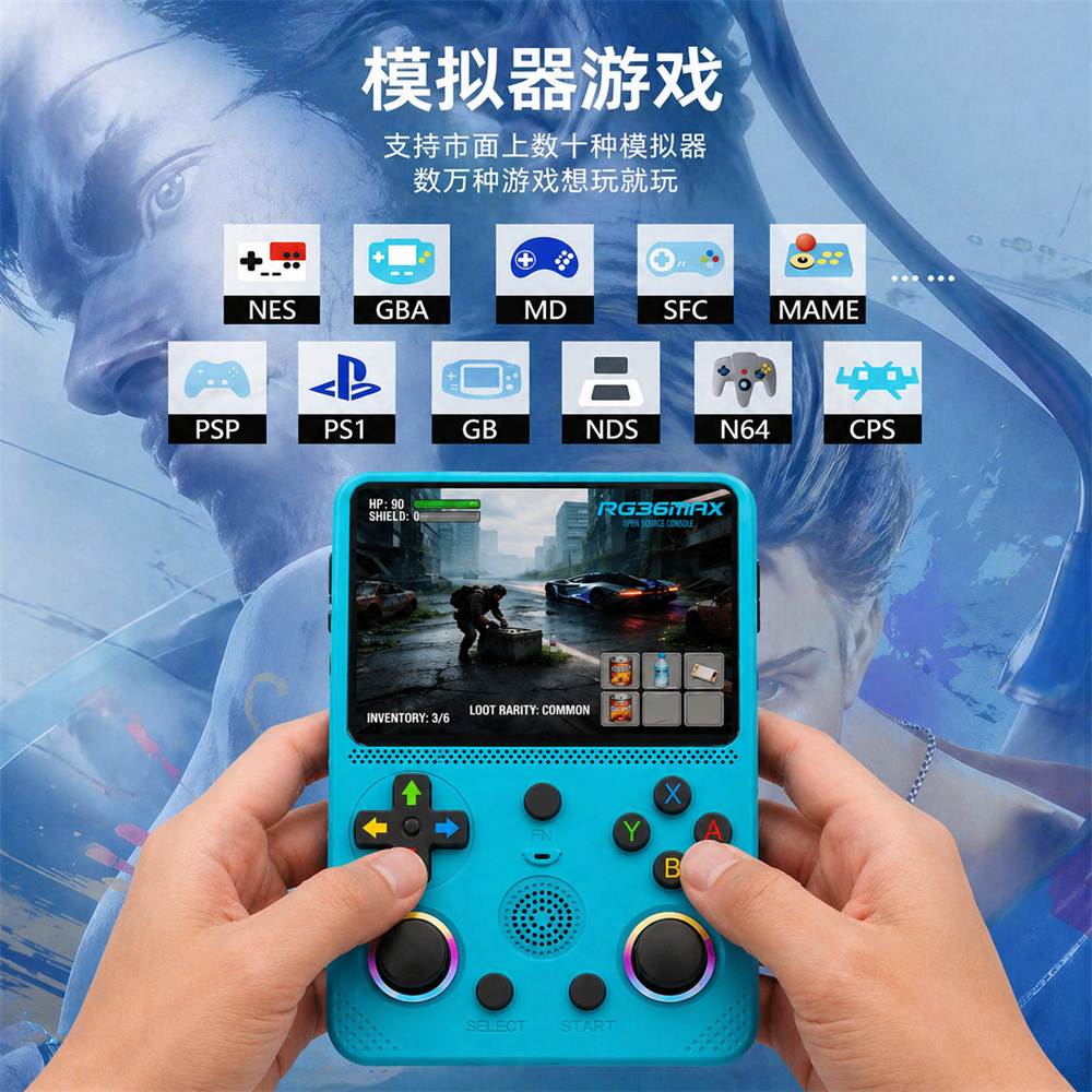 [Genuine] Newest Retro Handhel - Retro Gaming Handheld Best avaliação e preço