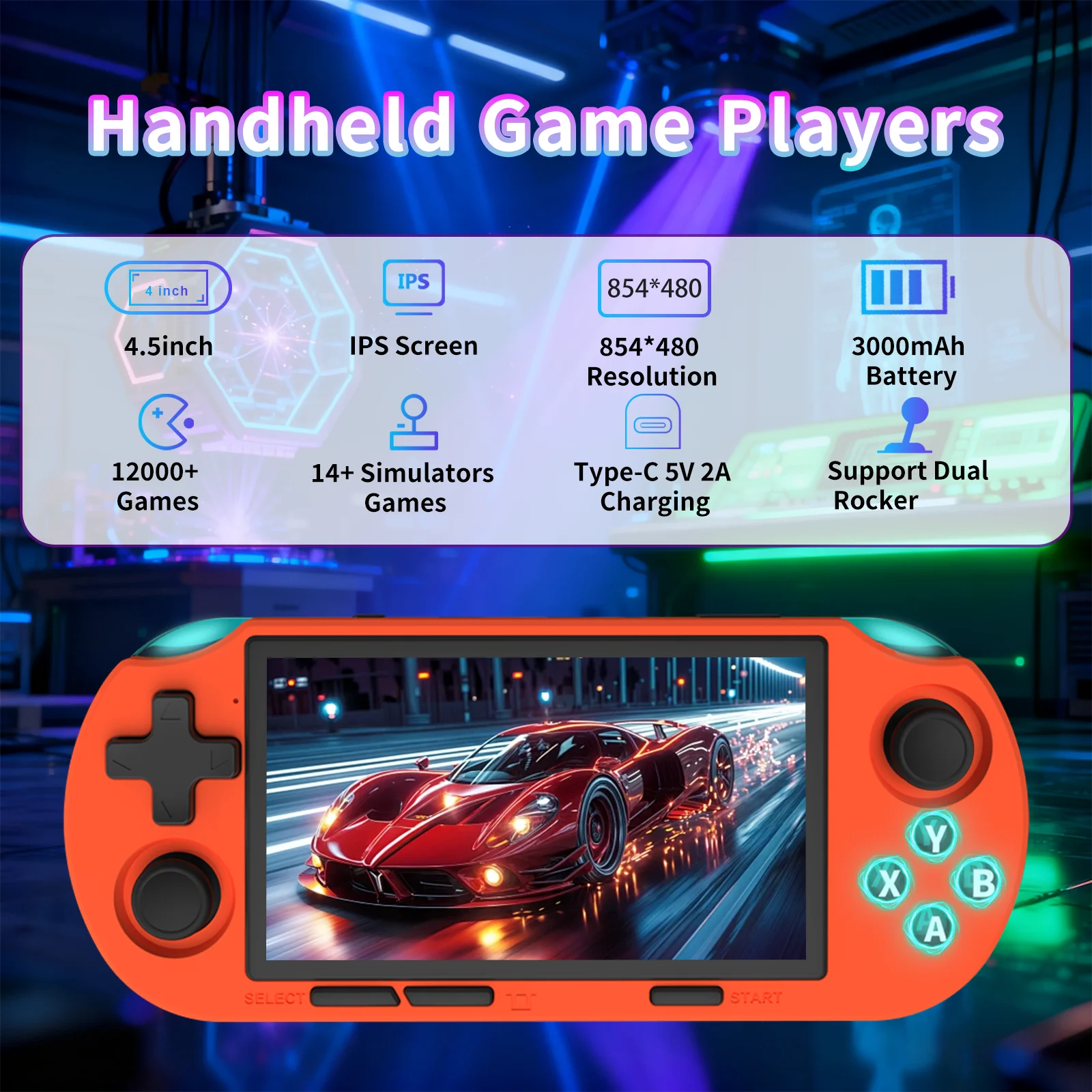 GAMINJA Handheld Portable Gami - Retro Gaming Monitor avaliação e preço