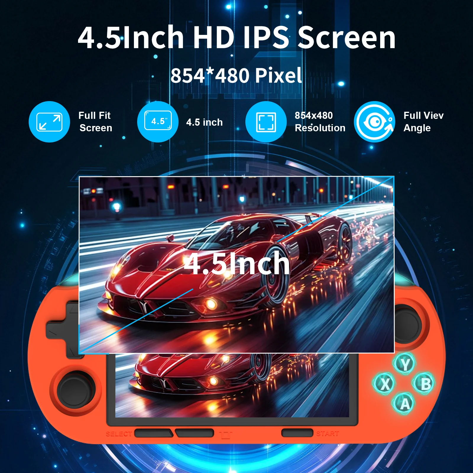 GAMINJA Handheld Portable Gami - Retro Gaming Monitor avaliação e preço