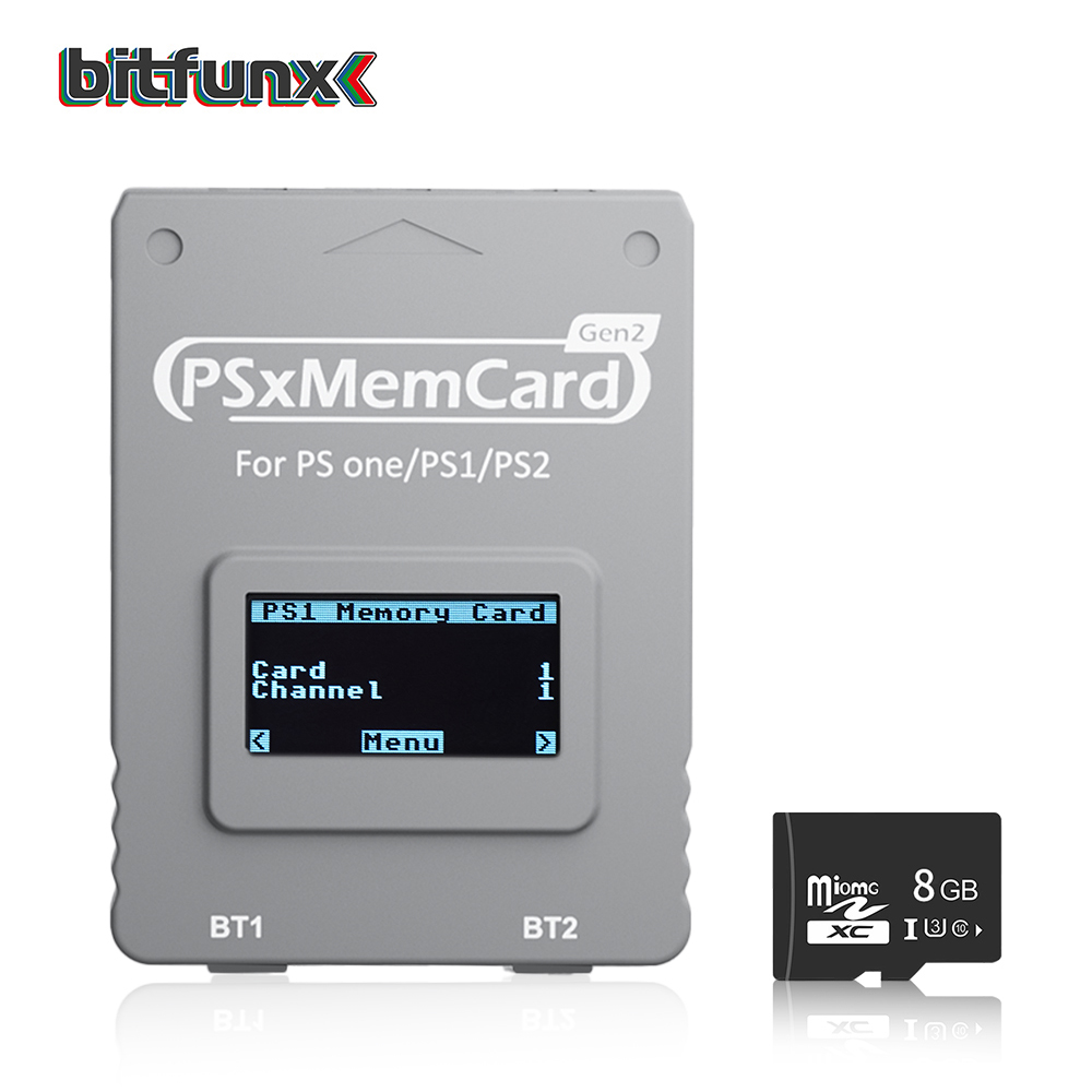 Bitfunx PSxMemCard Gen2 Store  - Retro Gaming Monitor avaliação e preço