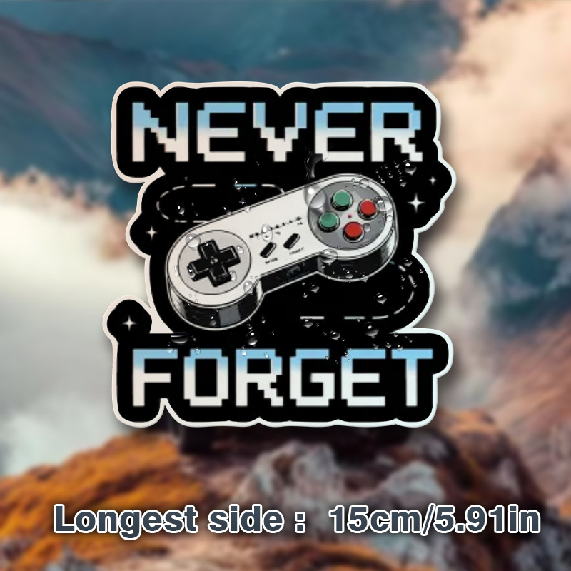 Never Forget Retro Gaming Funn - Retro Gaming Windows avaliação e preço