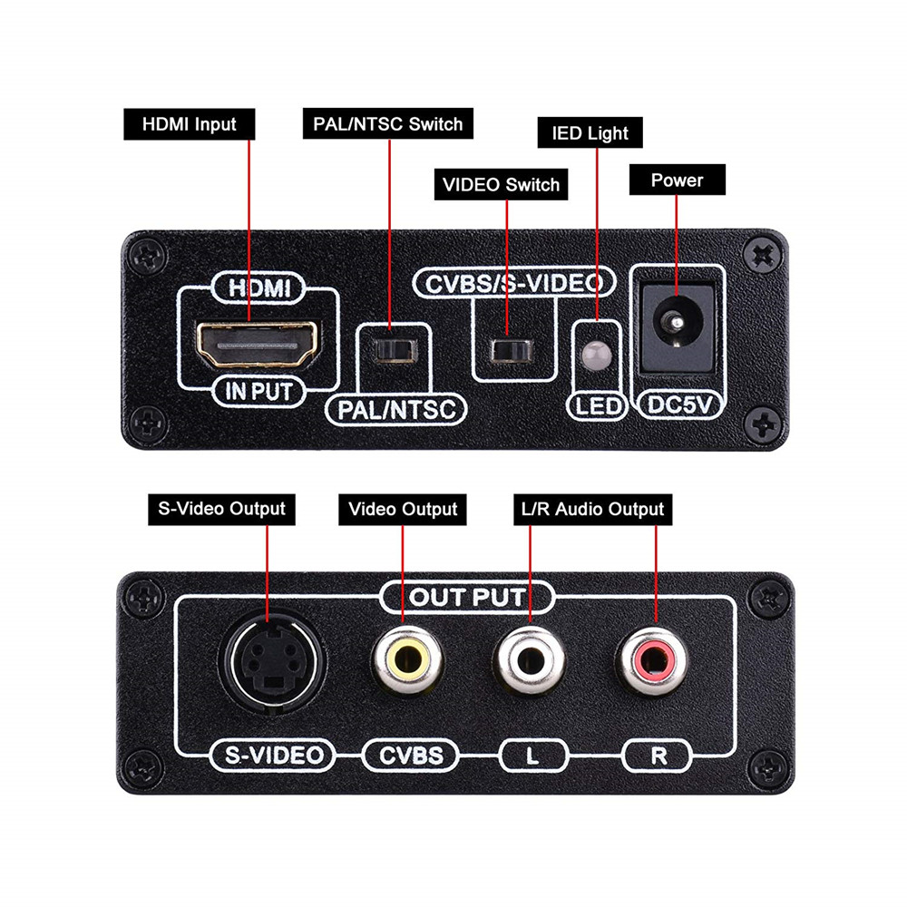 HDMI to Composite 3RCA AV S-Vi - Composite Rca Cable avaliação e preço