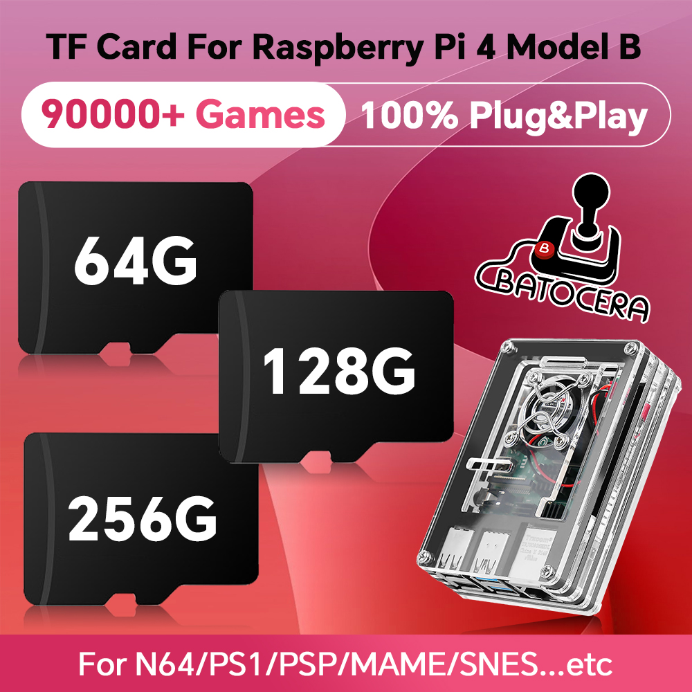 Retro Game Card For Raspberry  - Retro Gaming Raspberry Pi 4 avaliação e preço