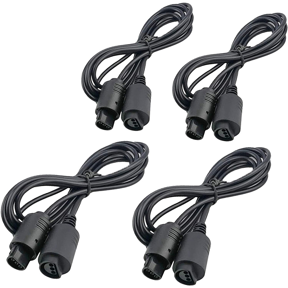 4 Pack 6Ft N64 Controller Exte - Controller Extension Cord avaliação e preço