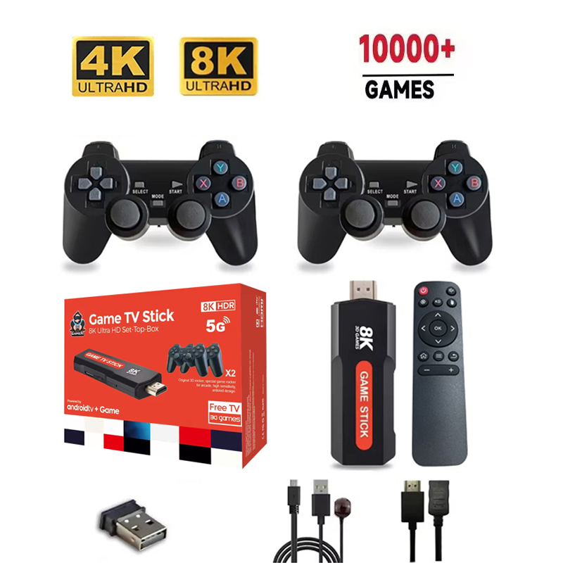 X2 Game Stick HD 4K 8K 3D Cons - Retro Gaming Emulator Console avaliação e preço
