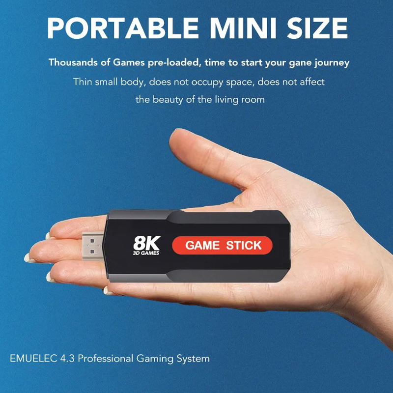 X2 Game Stick HD 4K 8K 3D Cons - Retro Gaming Emulator Console avaliação e preço