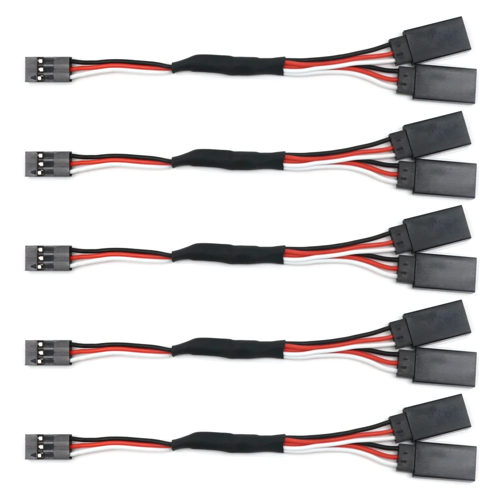 5PCS 100/150/200/300/500mm RC  - Controller Extension Cord avaliação e preço
