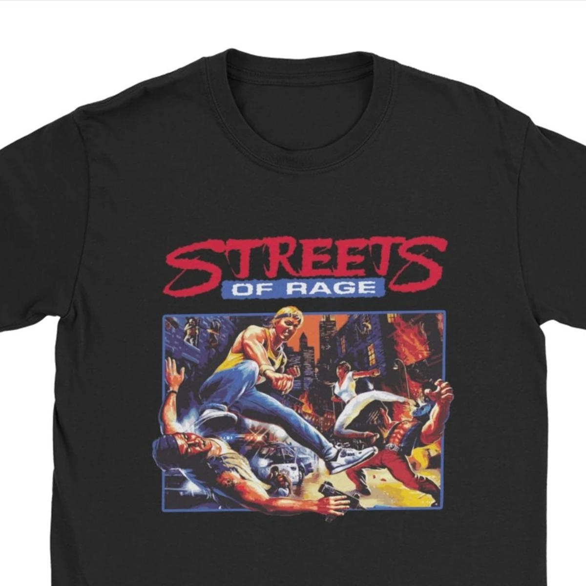 Men Streets Of Rage T Shirts R - Retro Gaming T Shirts avaliação e preço