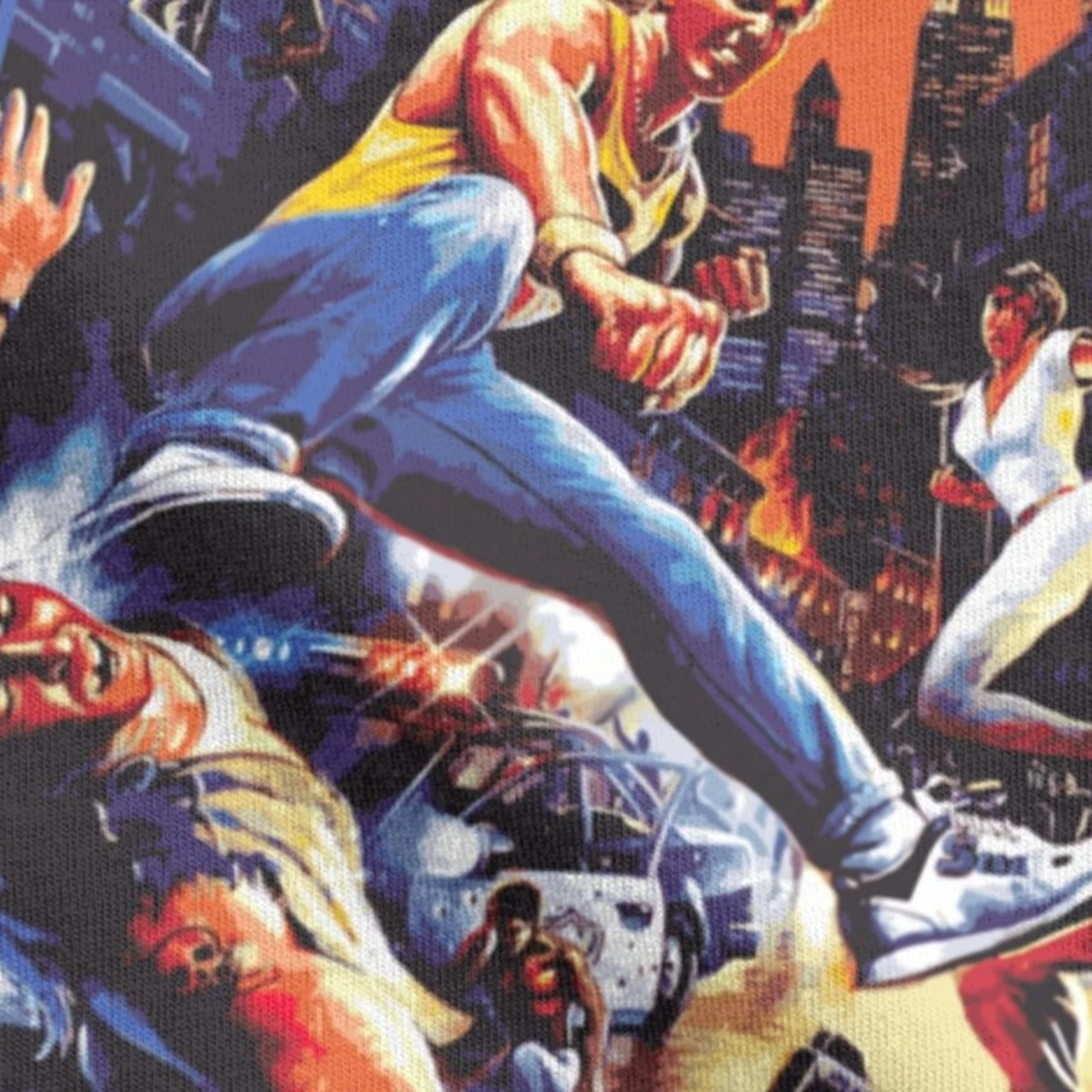 Men Streets Of Rage T Shirts R - Retro Gaming T Shirts avaliação e preço