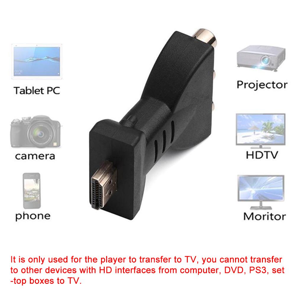 For HD TV BOX HD 1080P RCA AV  - Composite Rca Cable avaliação e preço
