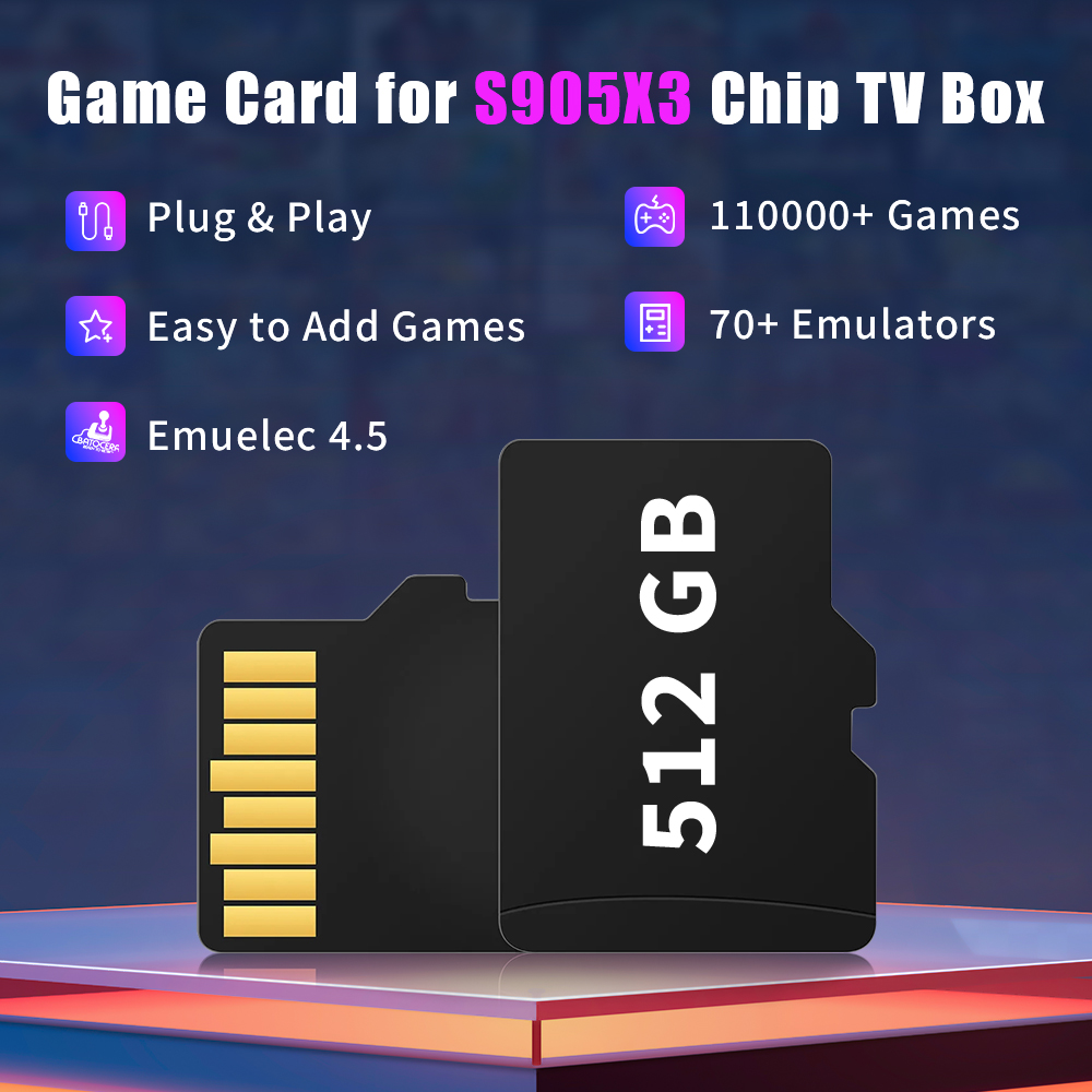 Game TF Card for S905X3 Chip T - Retro Gaming Batocera avaliação e preço