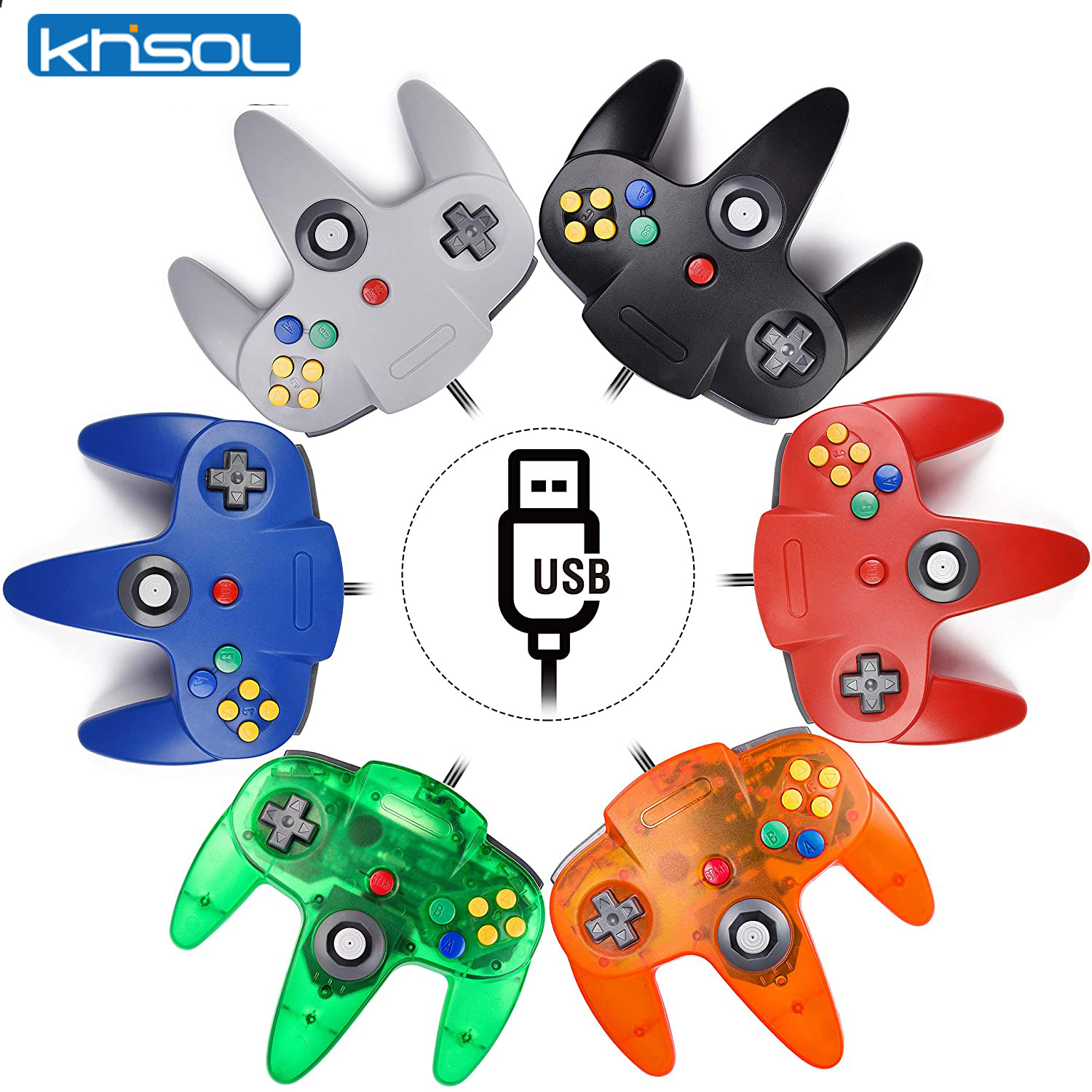 N64 Controller Classic USB Wir - Retro Gaming Emulator Console avaliação e preço