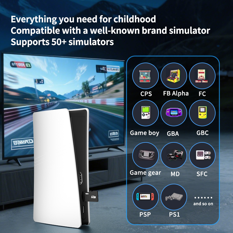 RS5 TV Game Console Dual Stick - Retro Gaming Emulator Console avaliação e preço