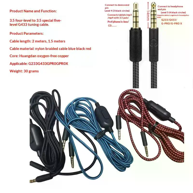 1Pcs Extension Cord Wire 2 Met - Controller Extension Cord avaliação e preço
