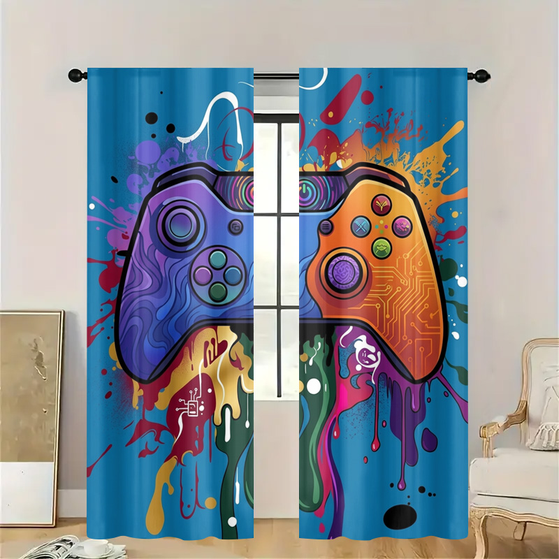 Retro Gaming Curtain Video Gam - Retro Gaming Youtube avaliação e preço