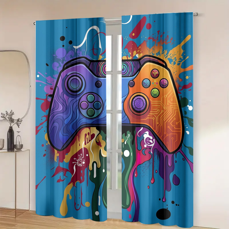Retro Gaming Curtain Video Gam - Retro Gaming Youtube avaliação e preço