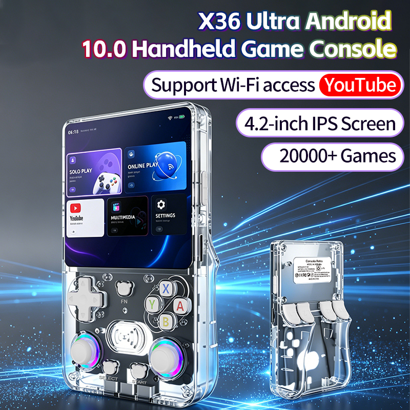 X36Ultra Retro Handheld Consol - Retro Gaming Youtube avaliação e preço