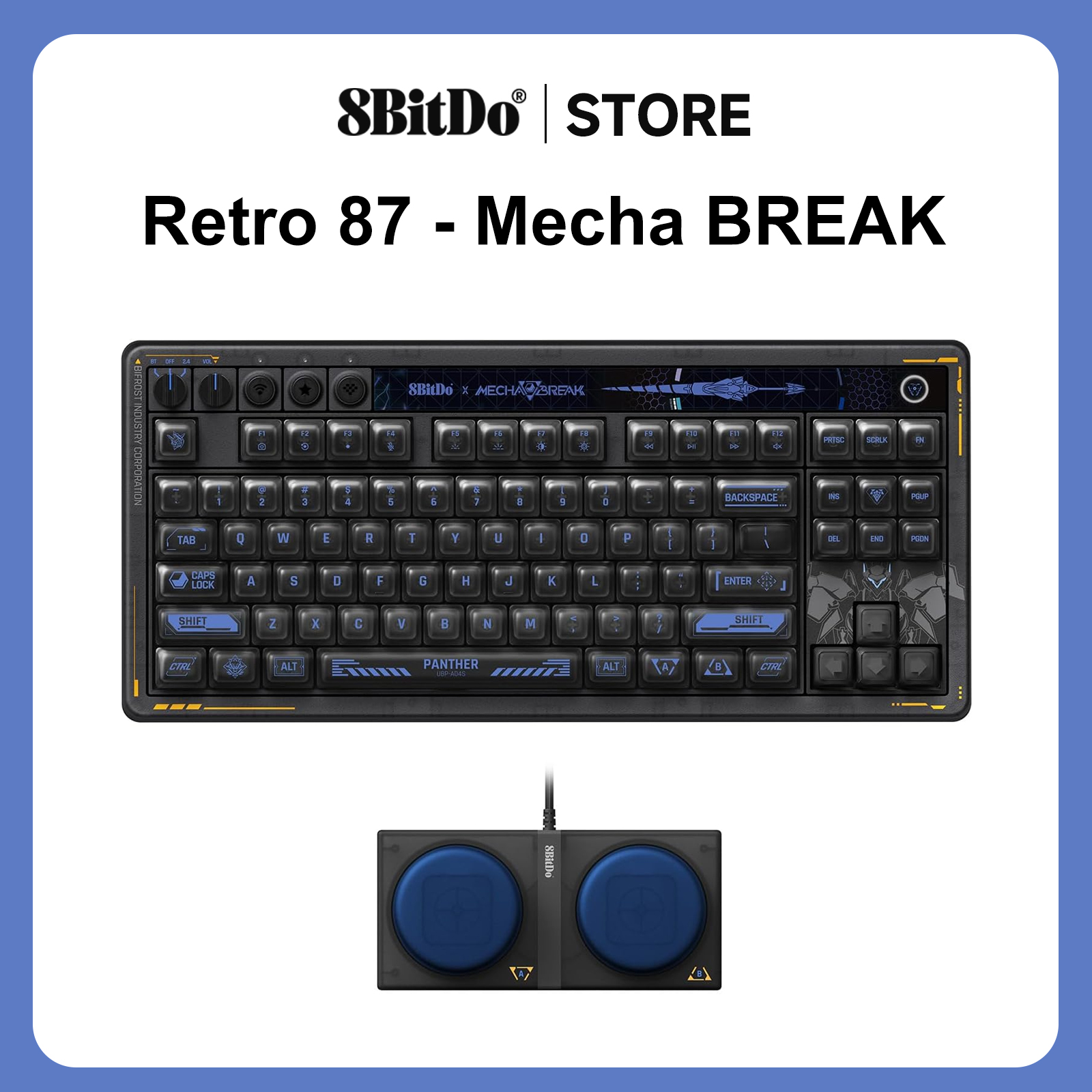 8BitDo Retro 87 Mechanical Key - Retro Gaming Windows avaliação e preço