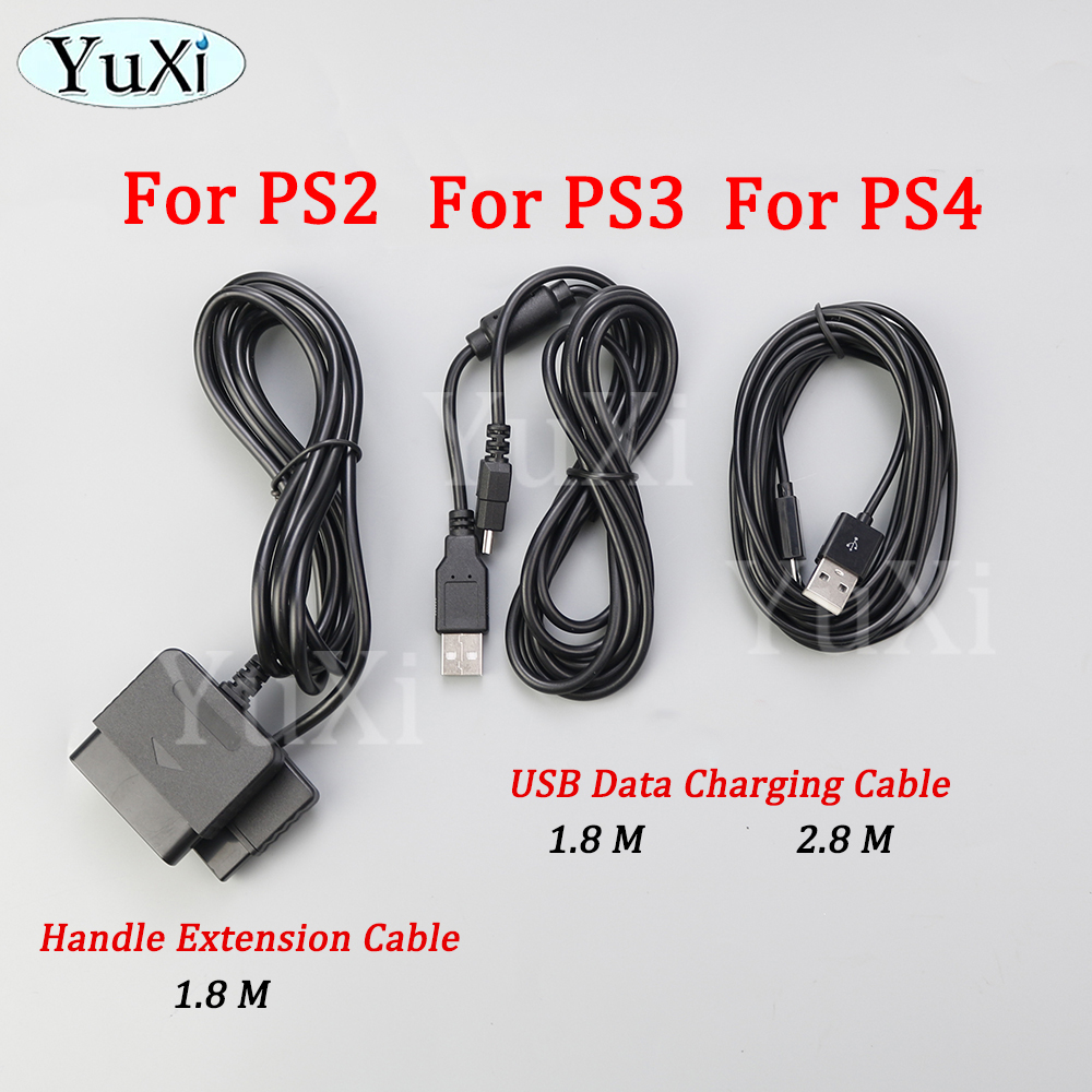 1Pc USB Data Charging Cable Fo - Controller Extension Cord avaliação e preço