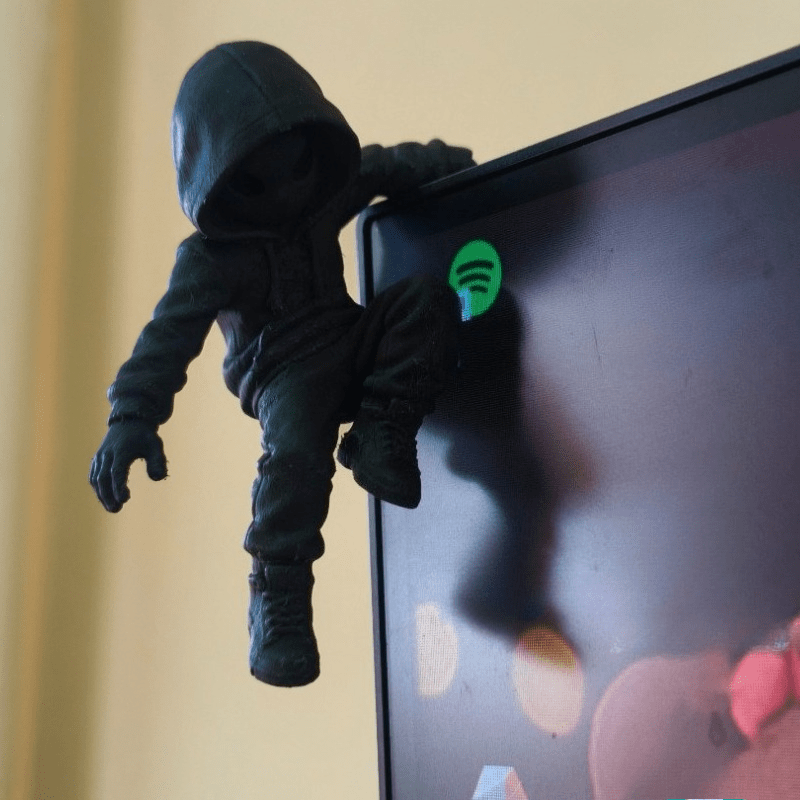 Climb Hoodie Alien Mini Statue - Retro Gaming Monitor avaliação e preço